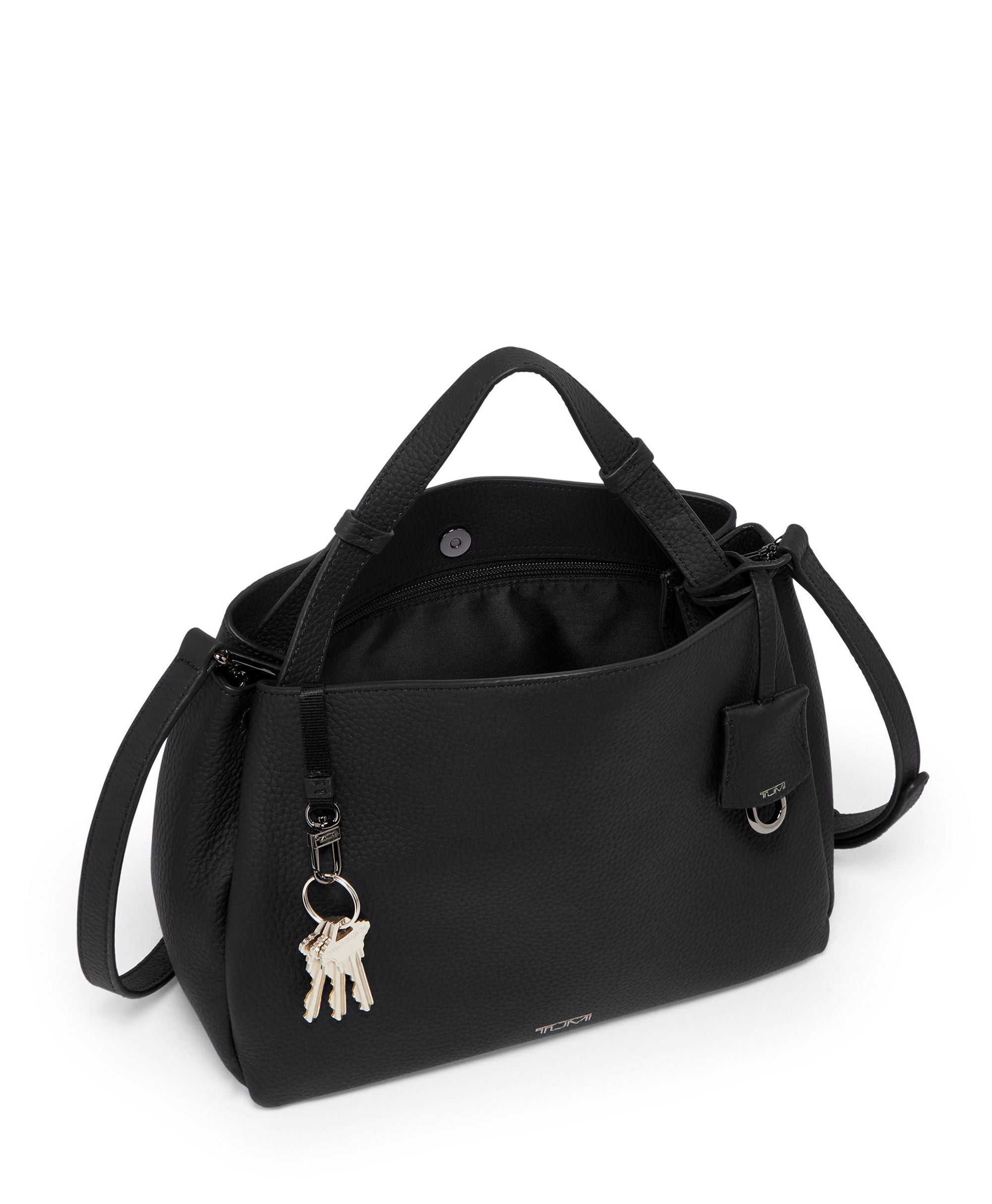 Sac à bandoulière Marylea Georgica en cuir - Black