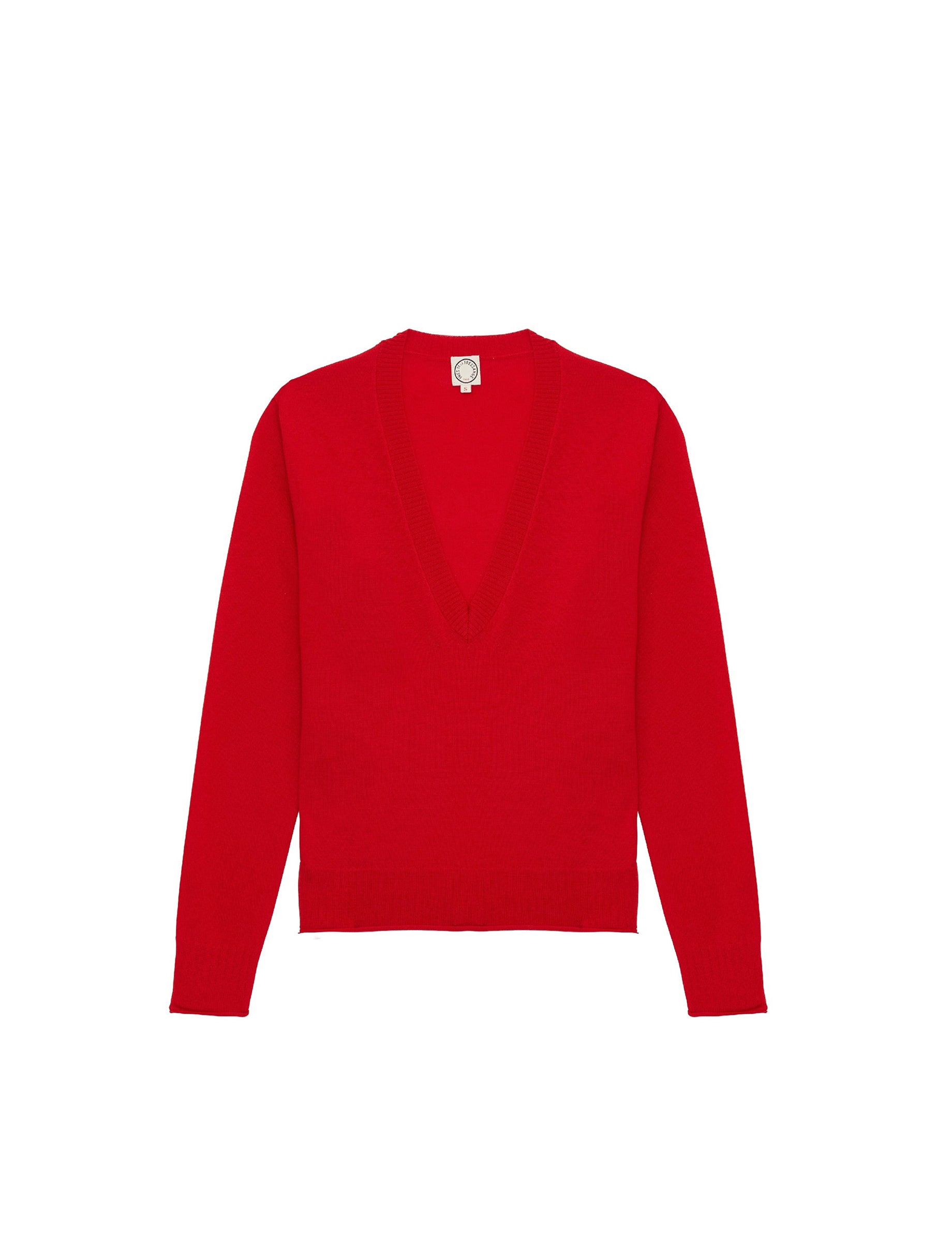 22qty NEW  / Sweatshirt Morcant en laine -  Red
