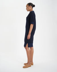 23qty NEW  / Robe Océane -  Navy Black