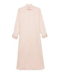 18qty NEW  / Robe Douglas en lin mélangé -  Pale Pink