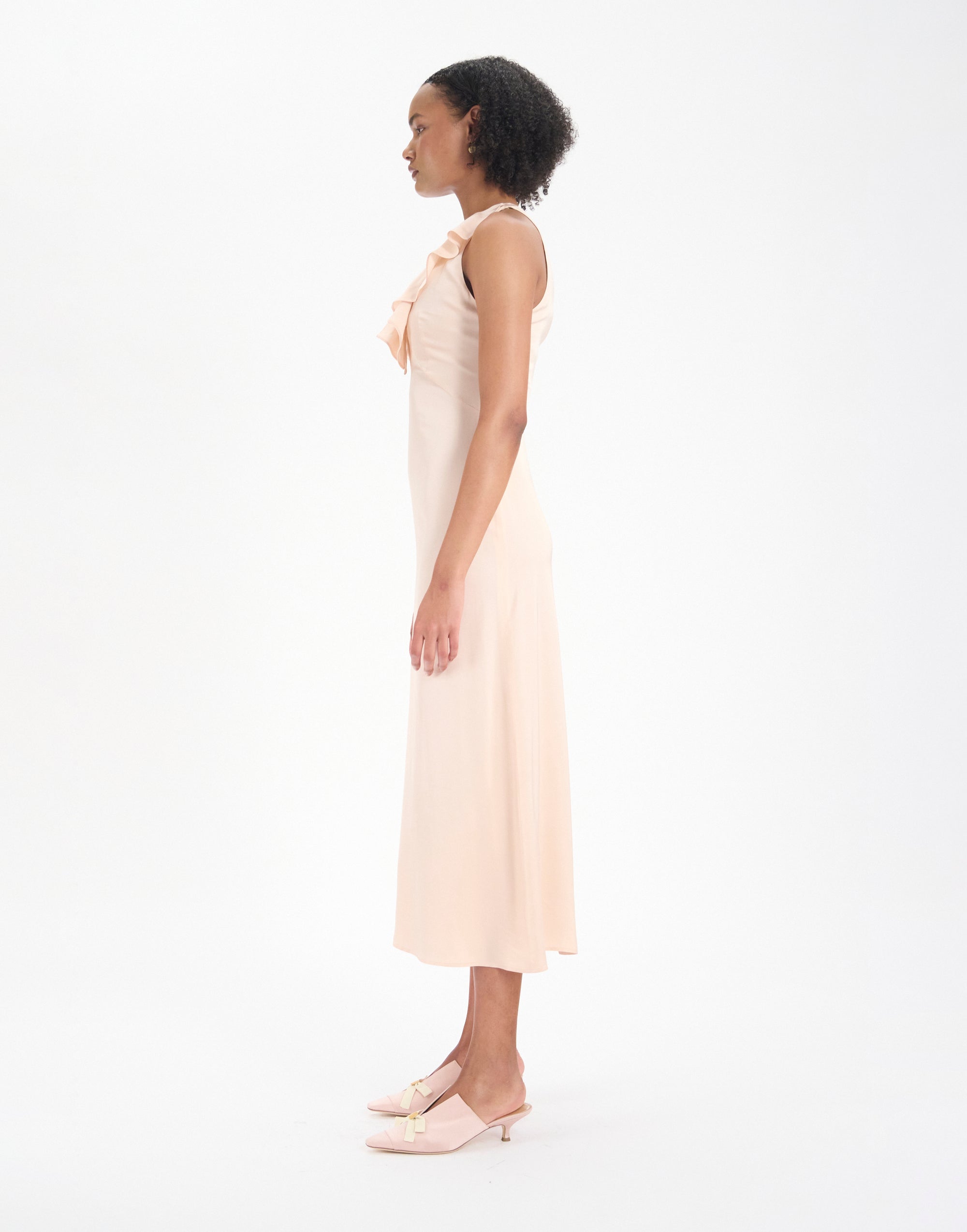 12qty NEW  / Robe Victorine -  Pale Pink