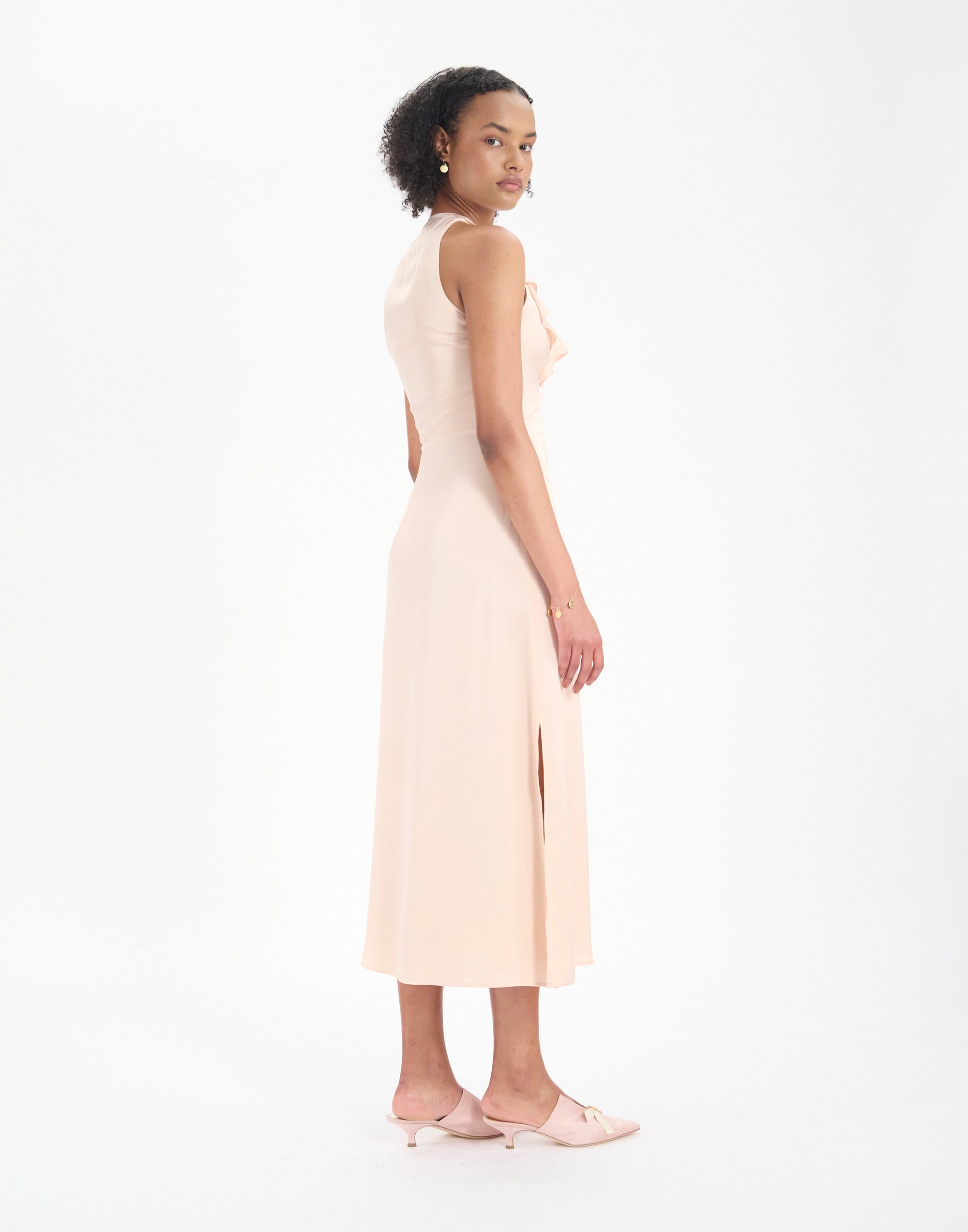 12qty NEW  / Robe Victorine -  Pale Pink