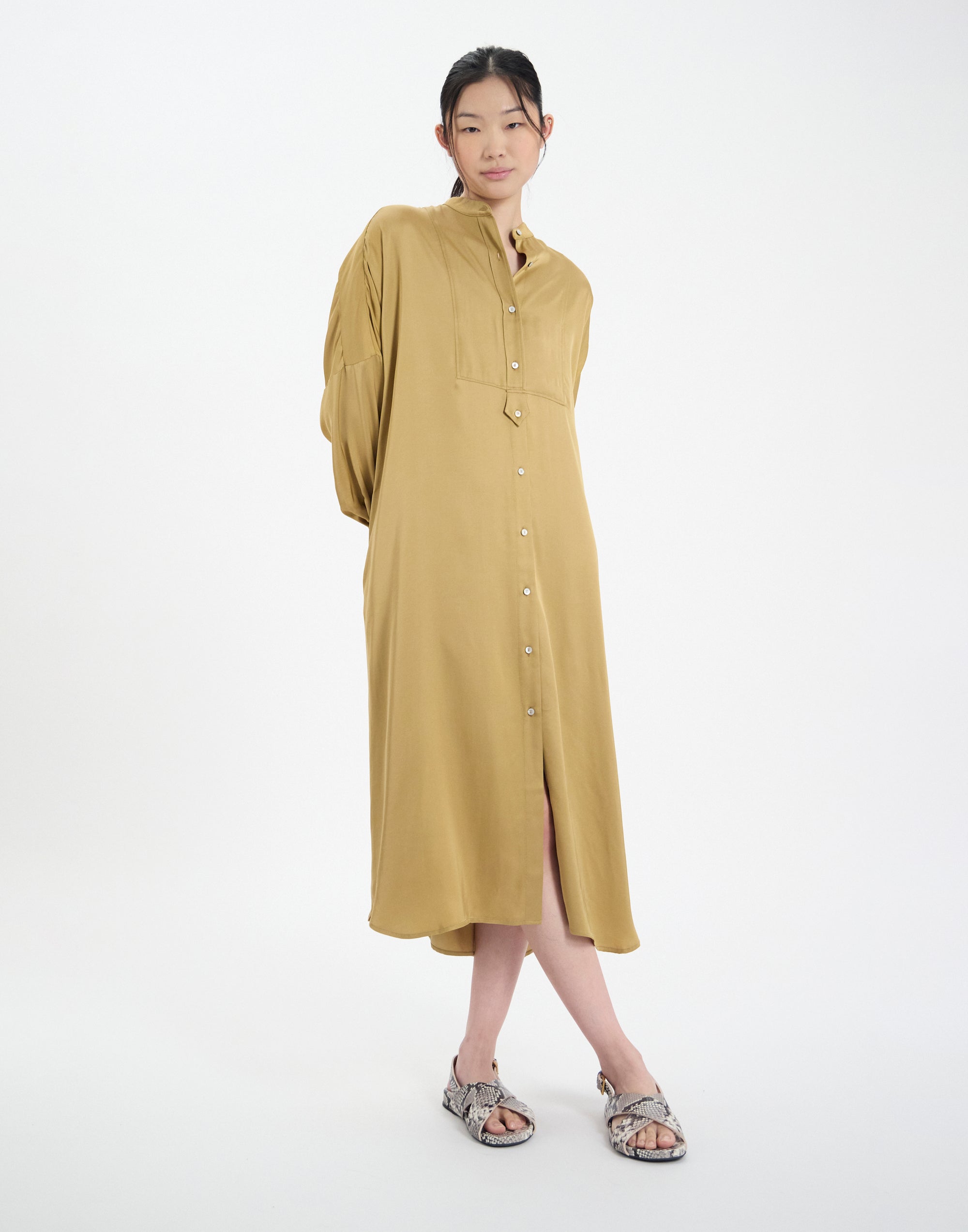 17qty NEW  / Robe Boy -  Camel