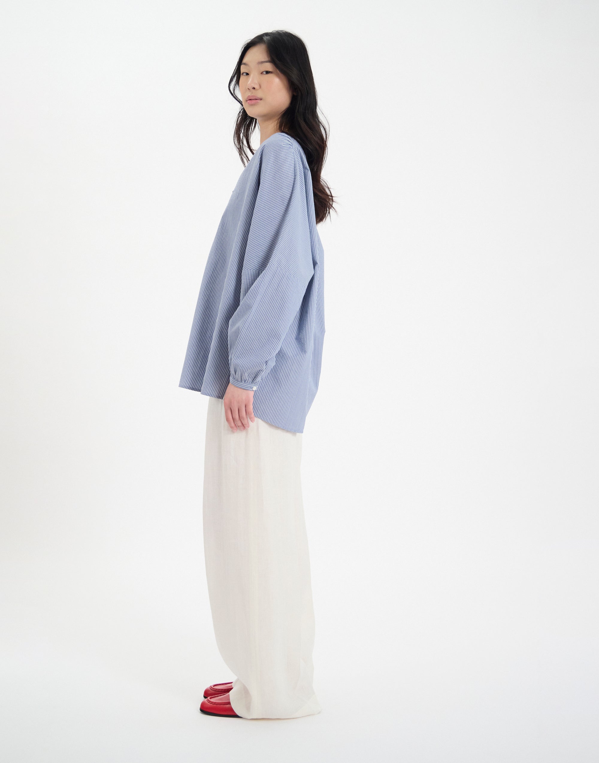 36qty NEW  / Top Ida -  Blue