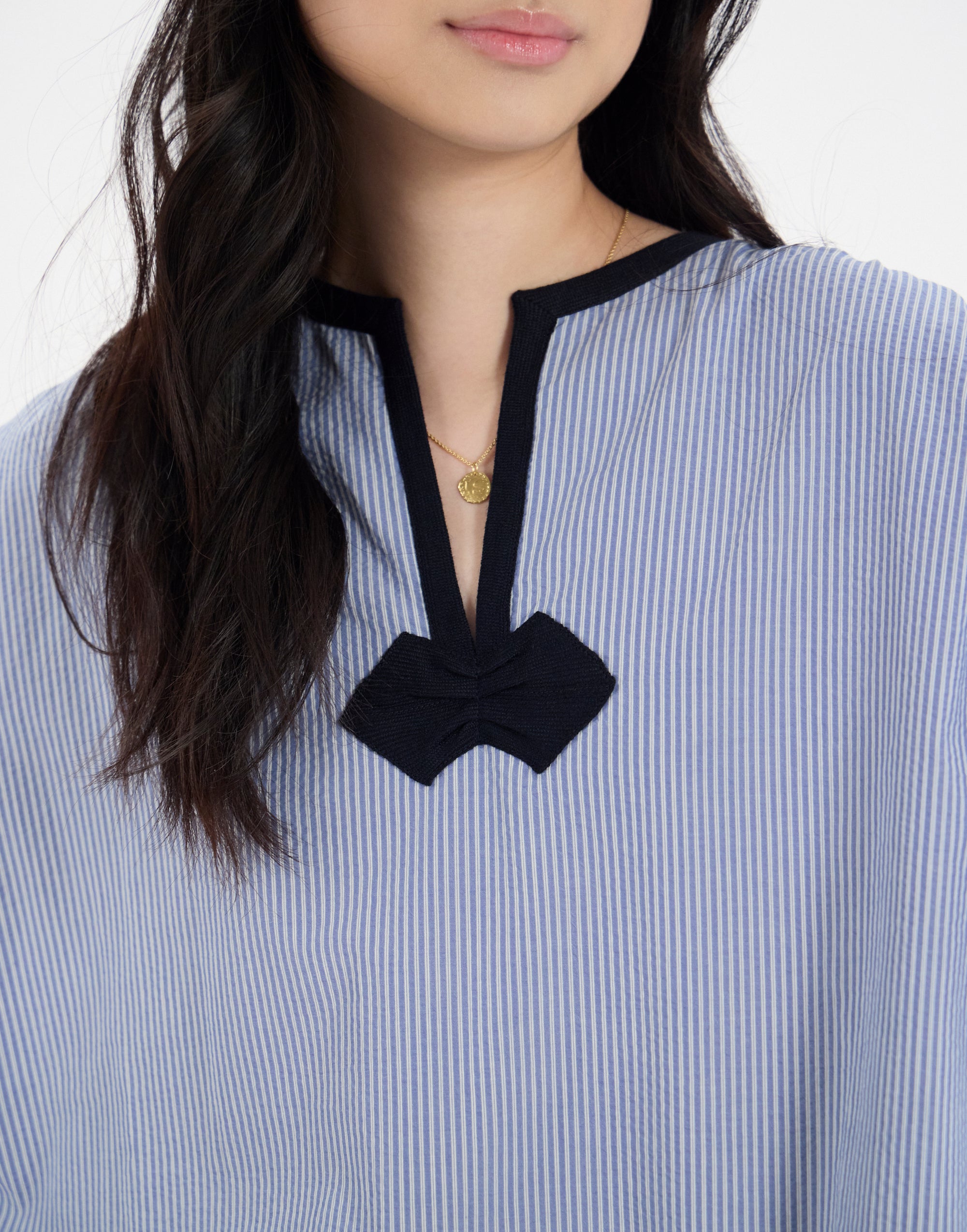 36qty NEW  / Top Ida -  Blue