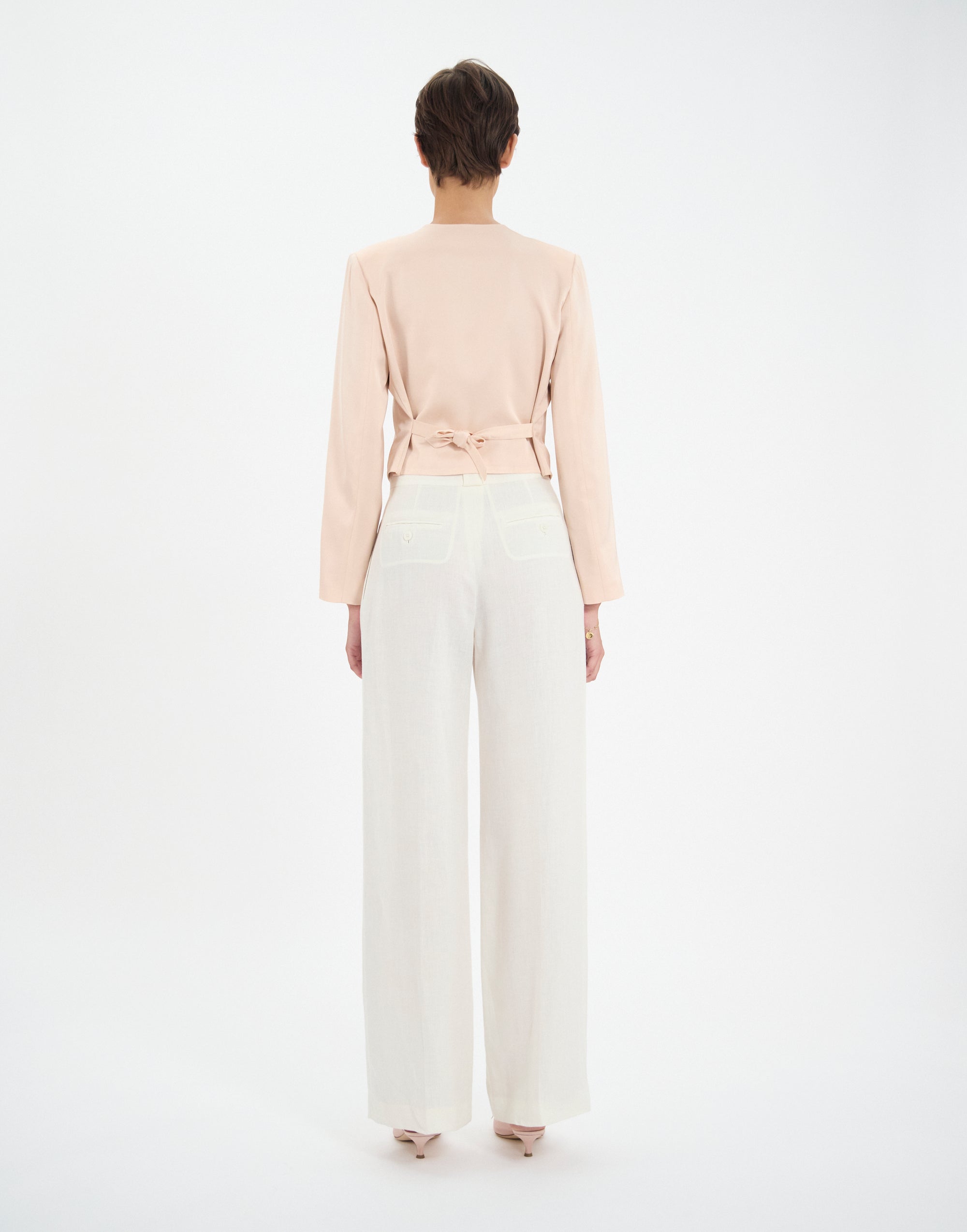 30qty NEW  / Veste Ole -  Pale Pink