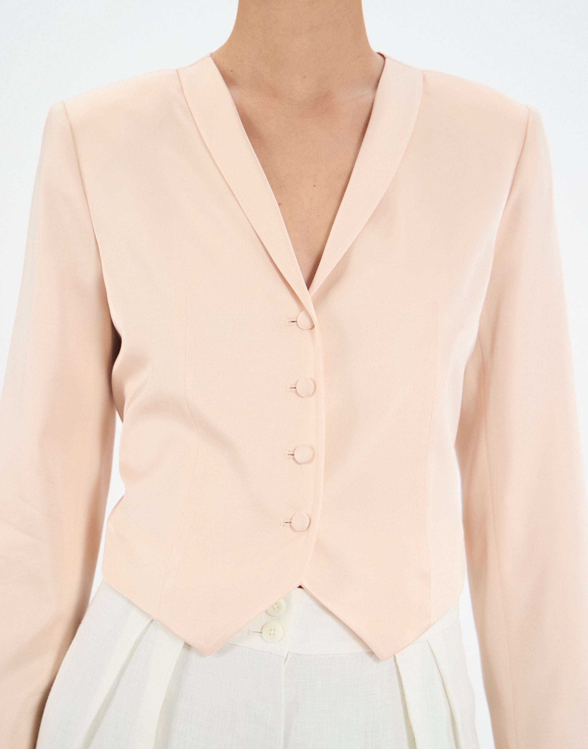 30qty NEW  / Veste Ole -  Pale Pink