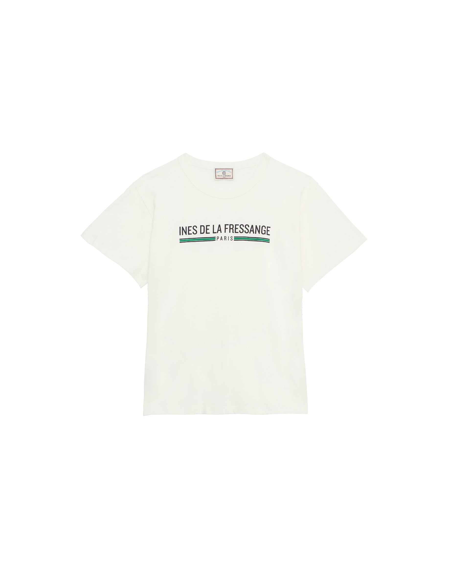 39qty NEW  / Tee-shirt Maxence -  Green White