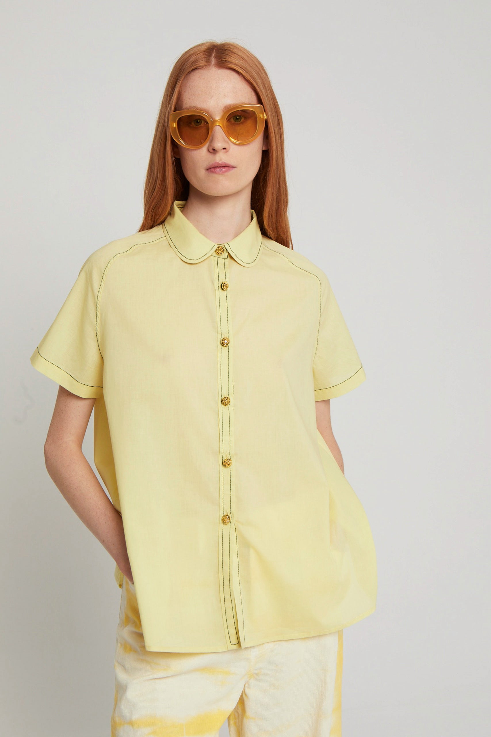 ZNOSTOCK_PINK SHIRT CLAUDE - Pink