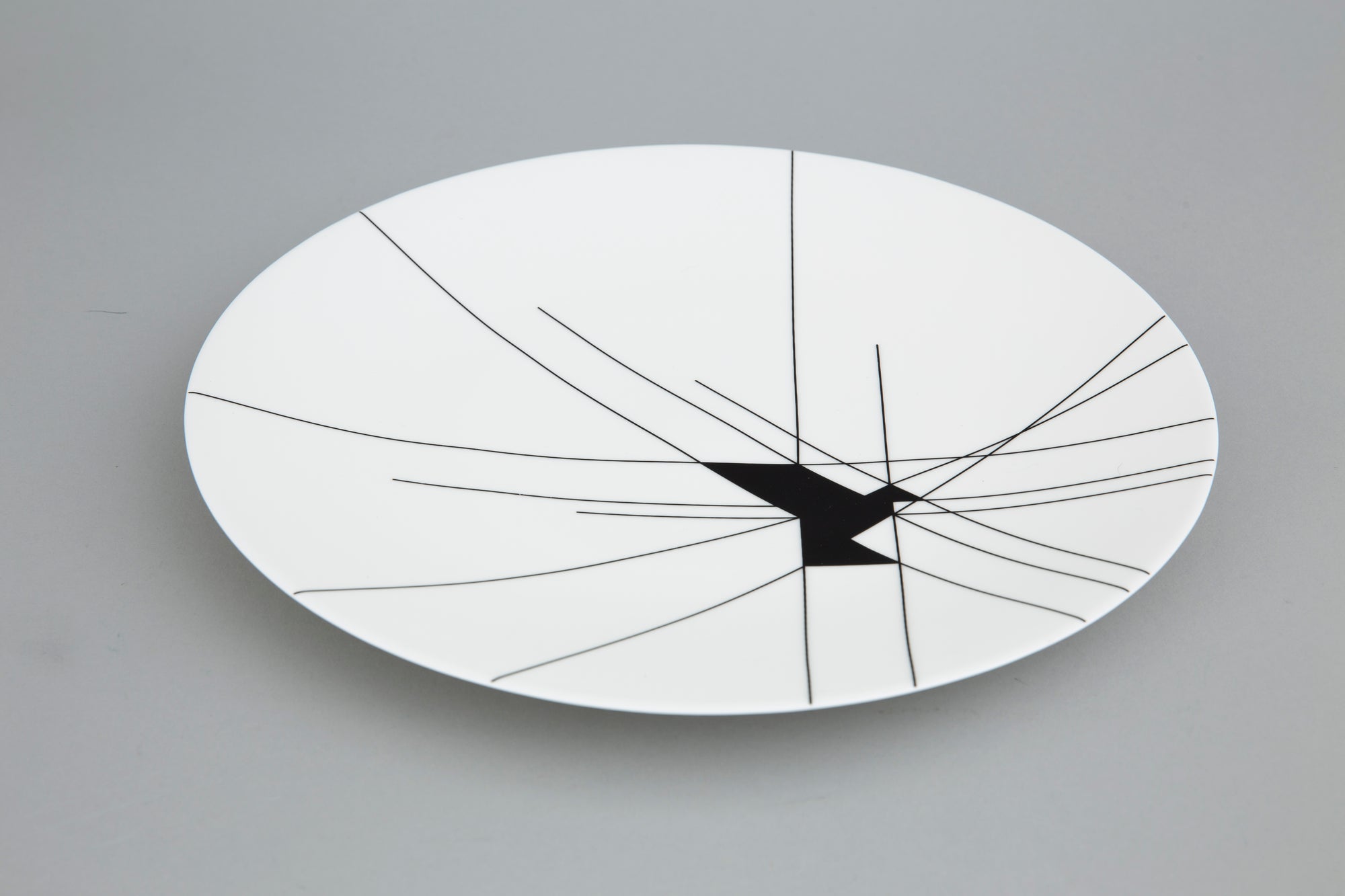 Assiette Origami S en céramique - Mixed