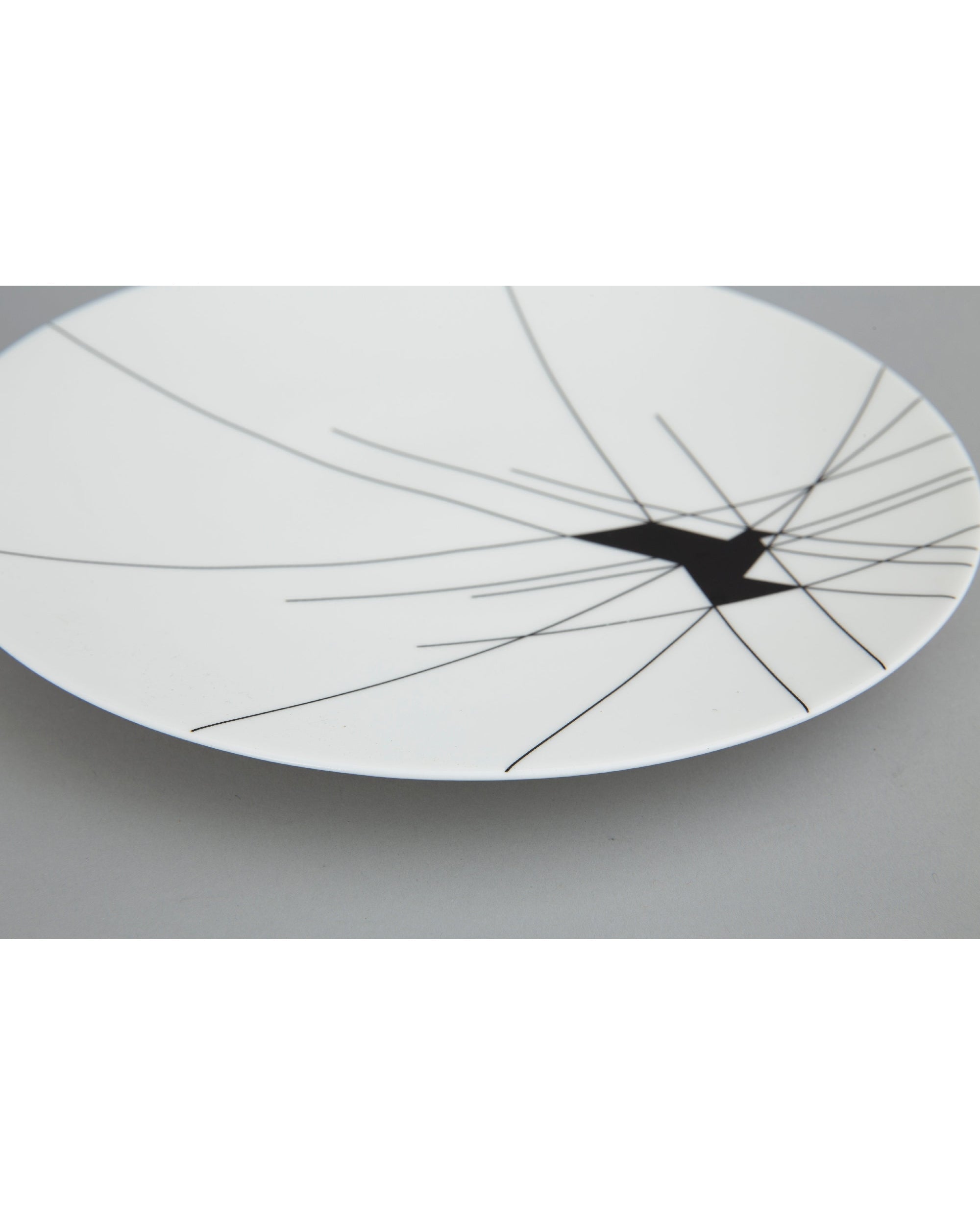 ASSIETTE ORIGAMI 27CM