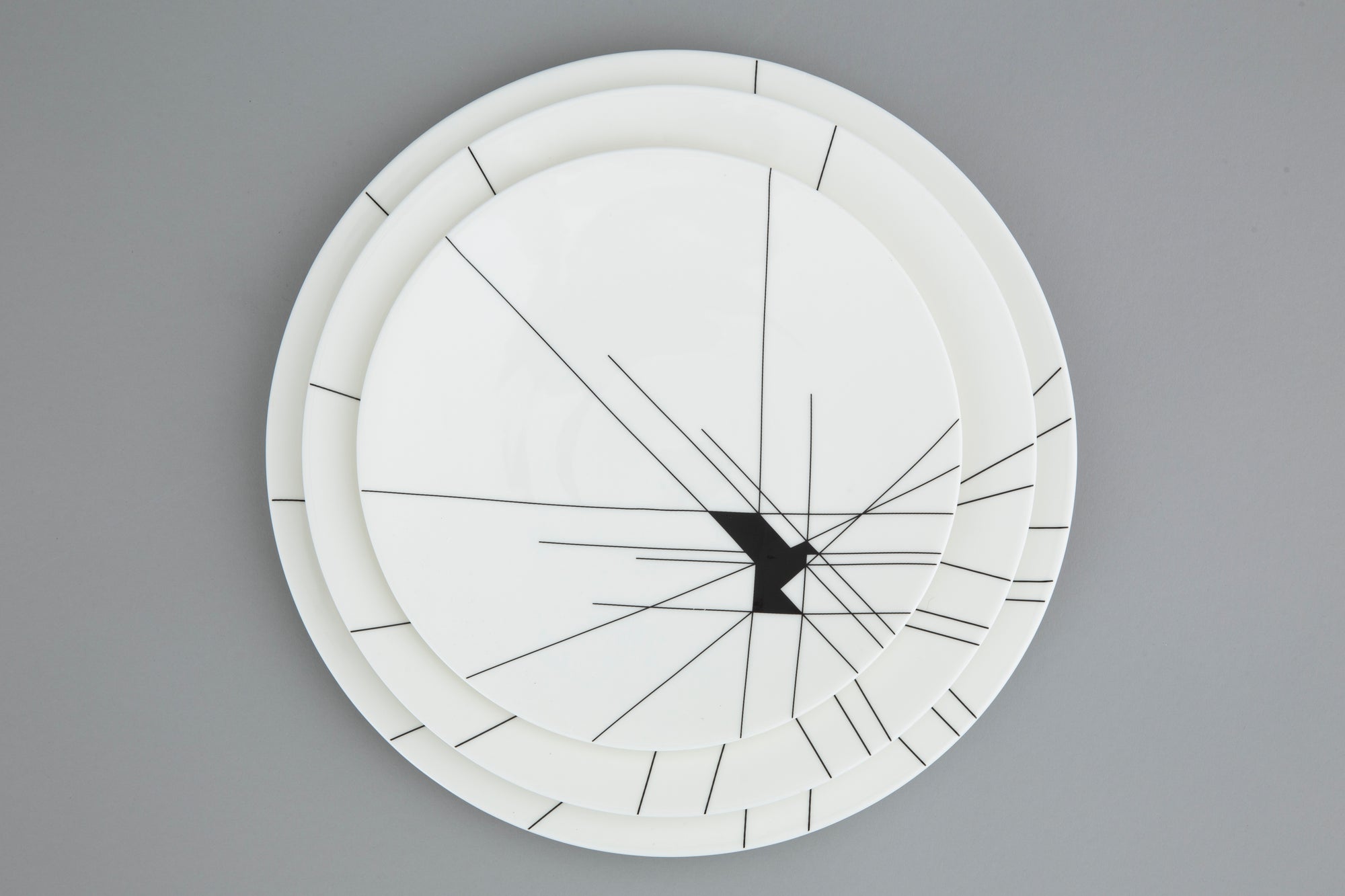 Assiette Origami S en céramique - Mixed