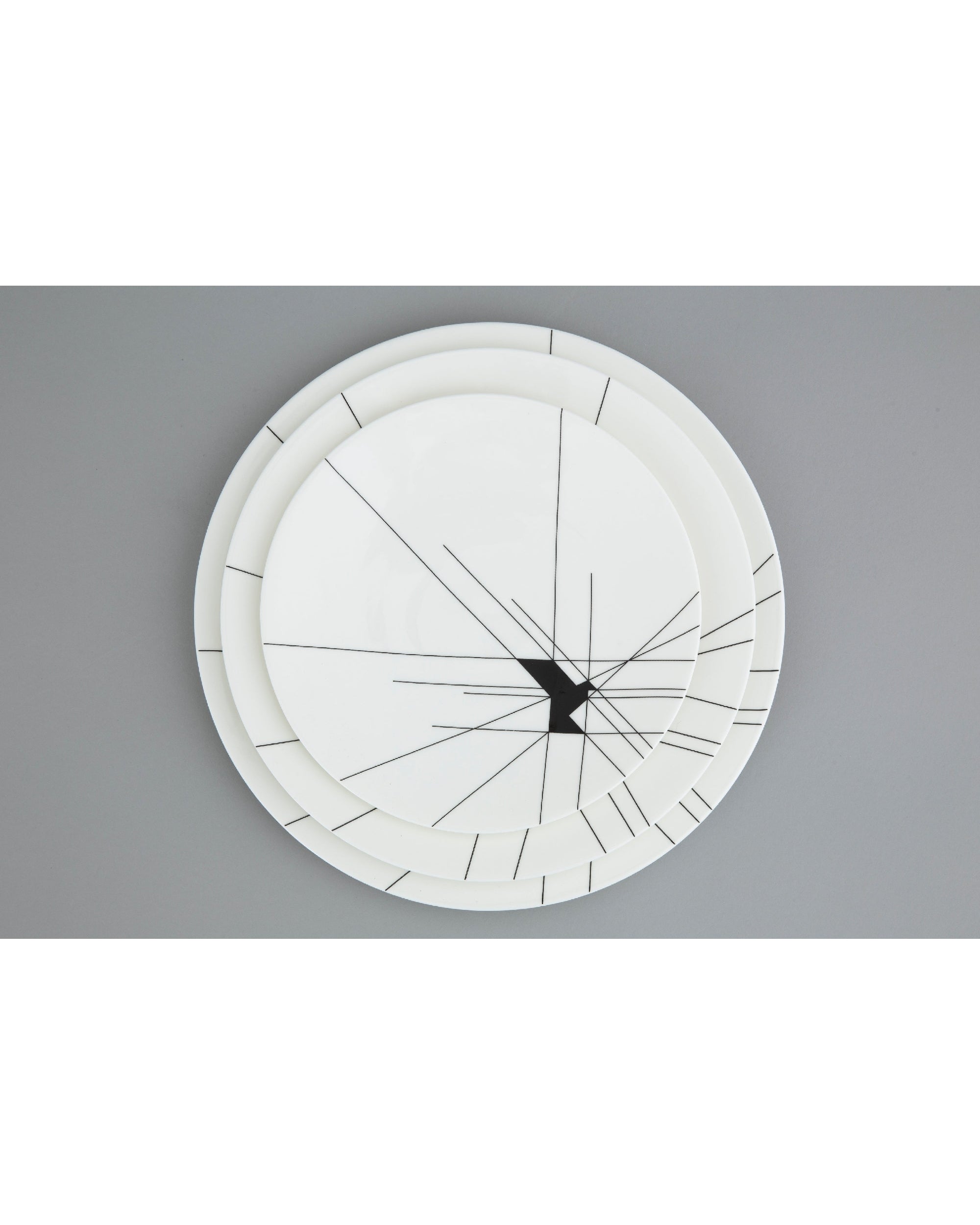 ASSIETTE ORIGAMI 27CM