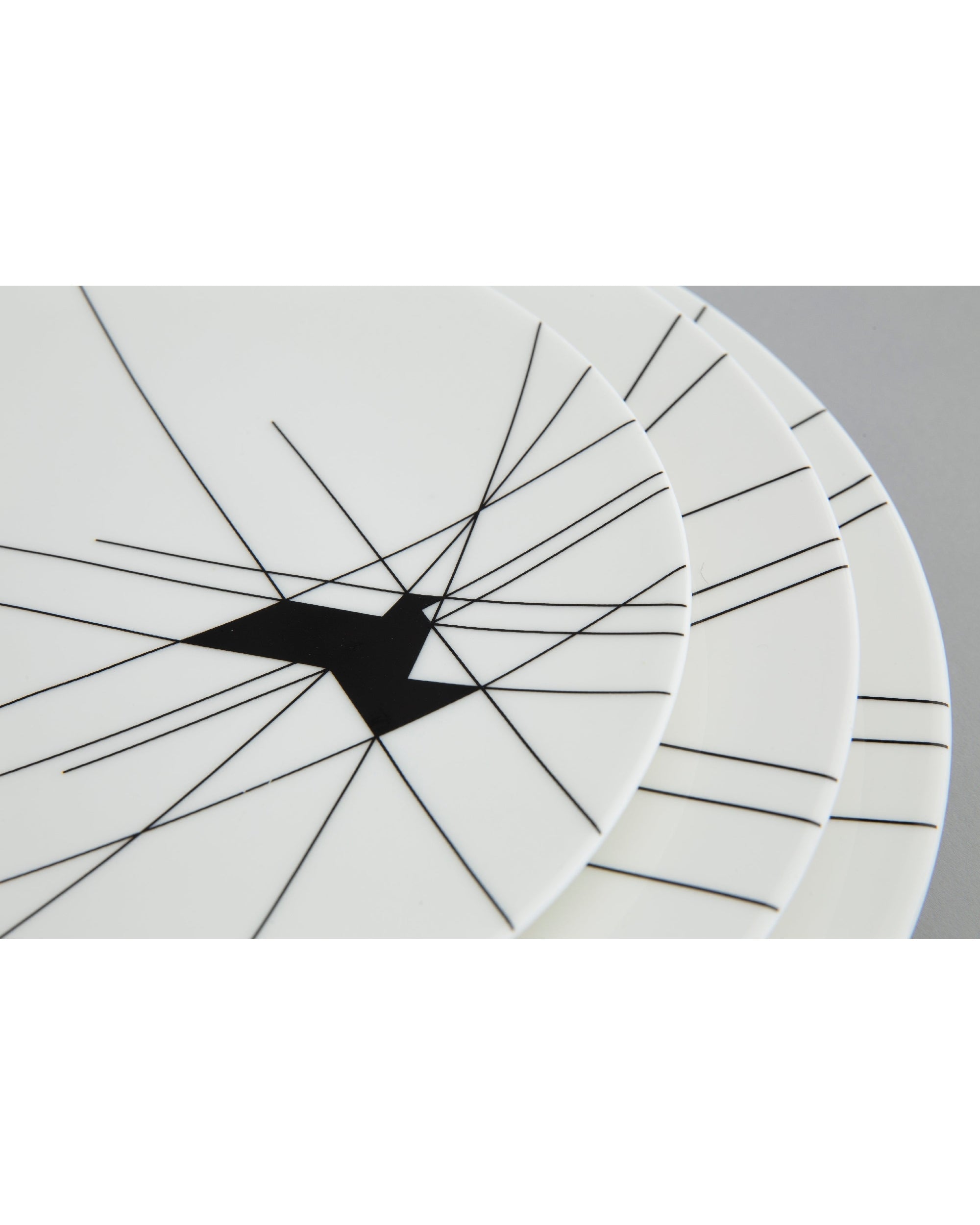 ASSIETTE ORIGAMI 23CM