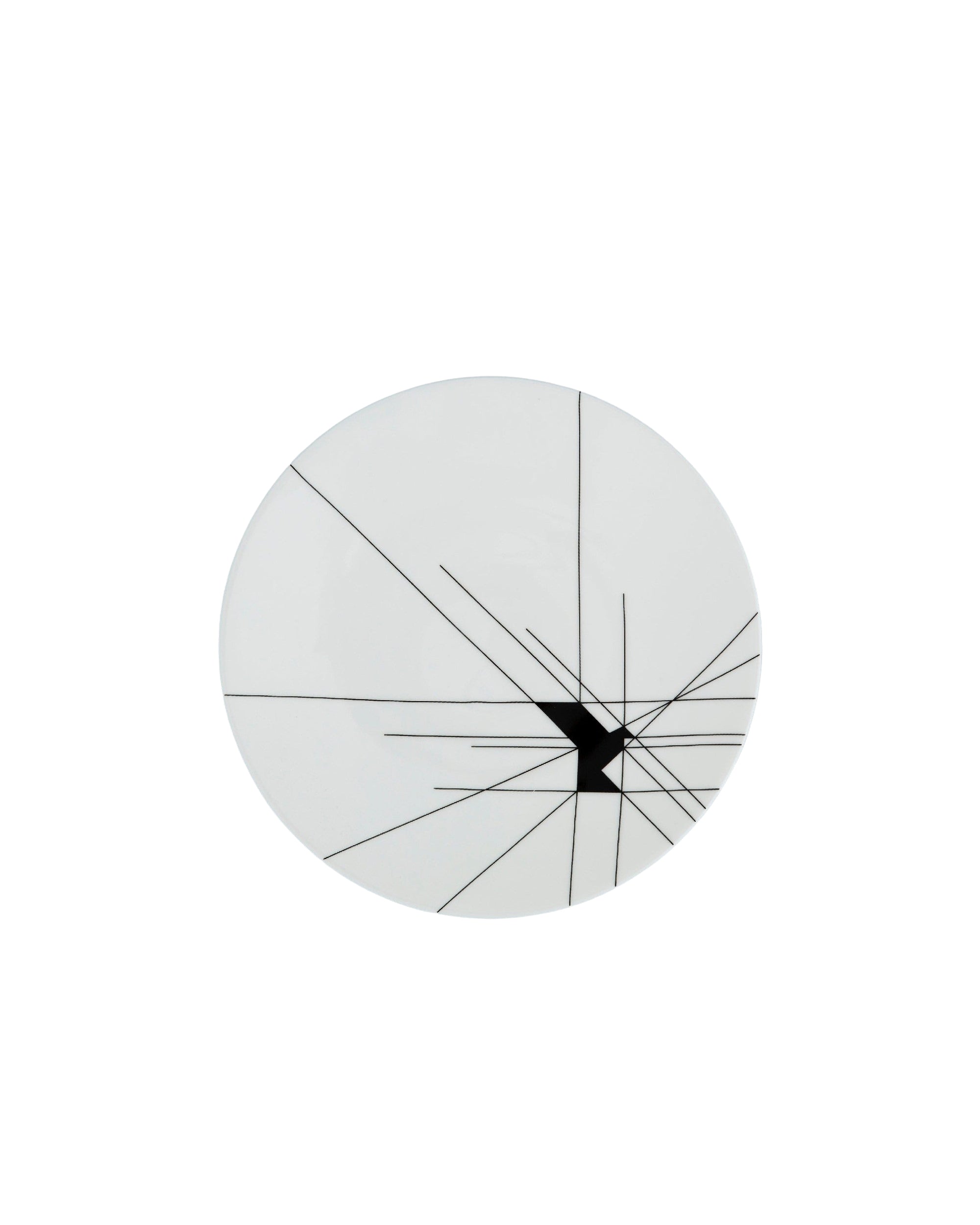 Assiette Origami XS en porcelaine - Mixed