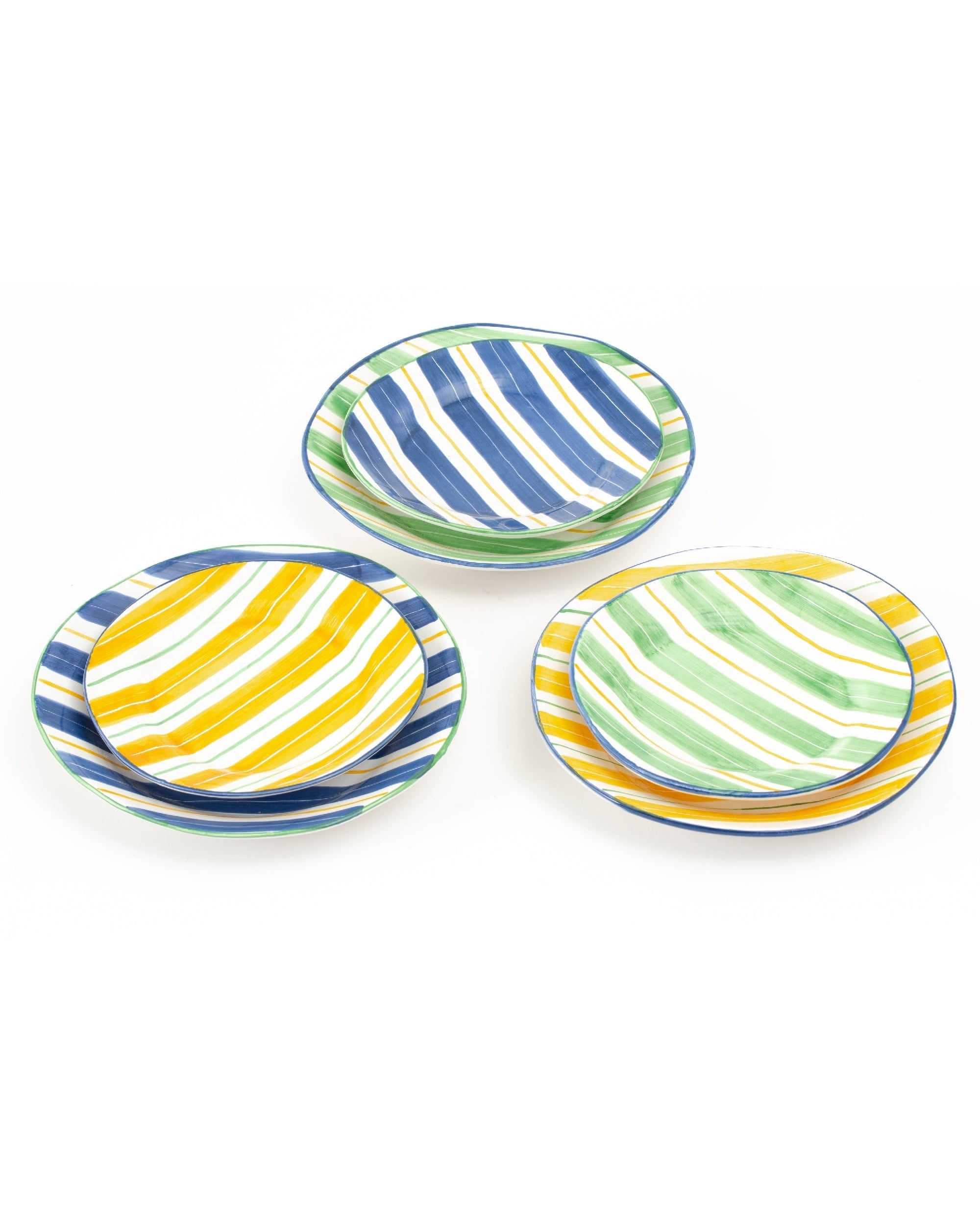 ASSIETTE 23CM NANNA BLEU