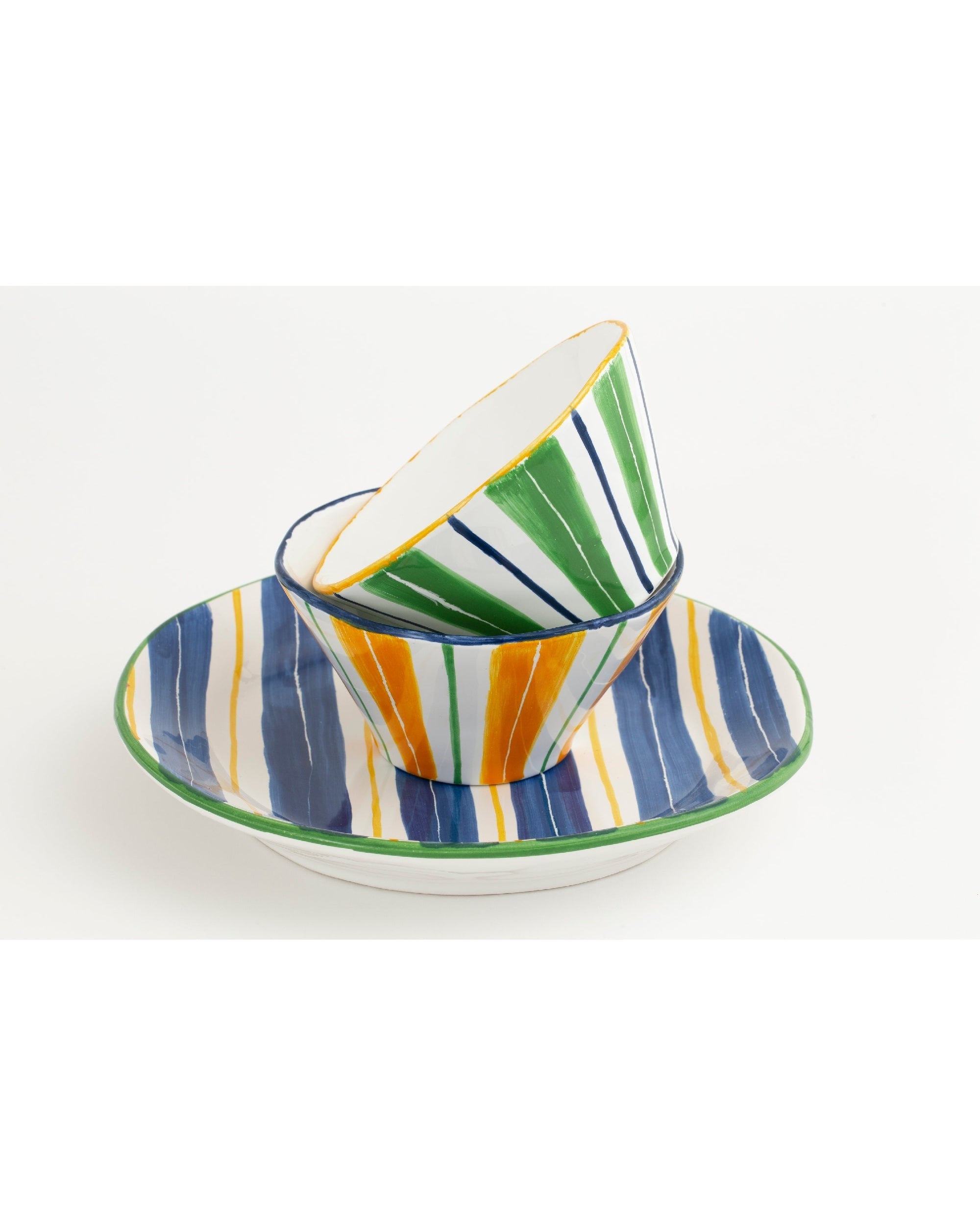 ASSIETTE 23CM NANNA BLEU