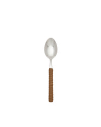 Cuillère à dessert Korba en acier - Brown