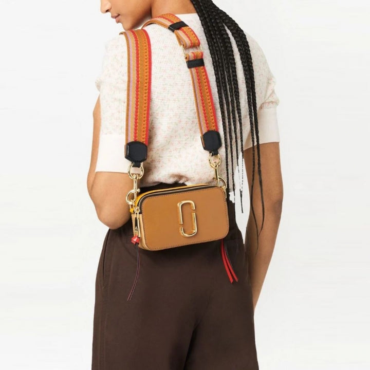 Sac à bandoulière Snapshot en cuir - Cathay Spice