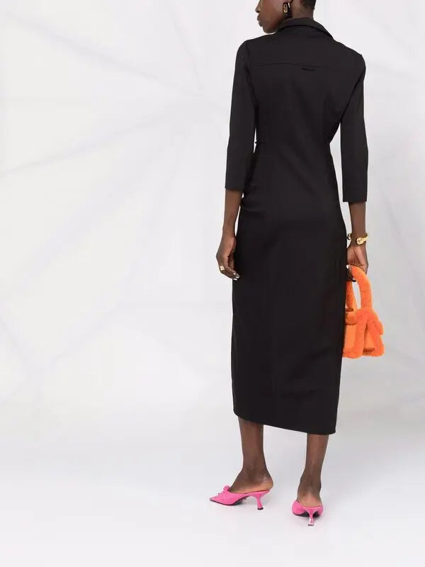 120€ / 0 sold //2 QTY / ST0%   Robe Jocou en laine - Black