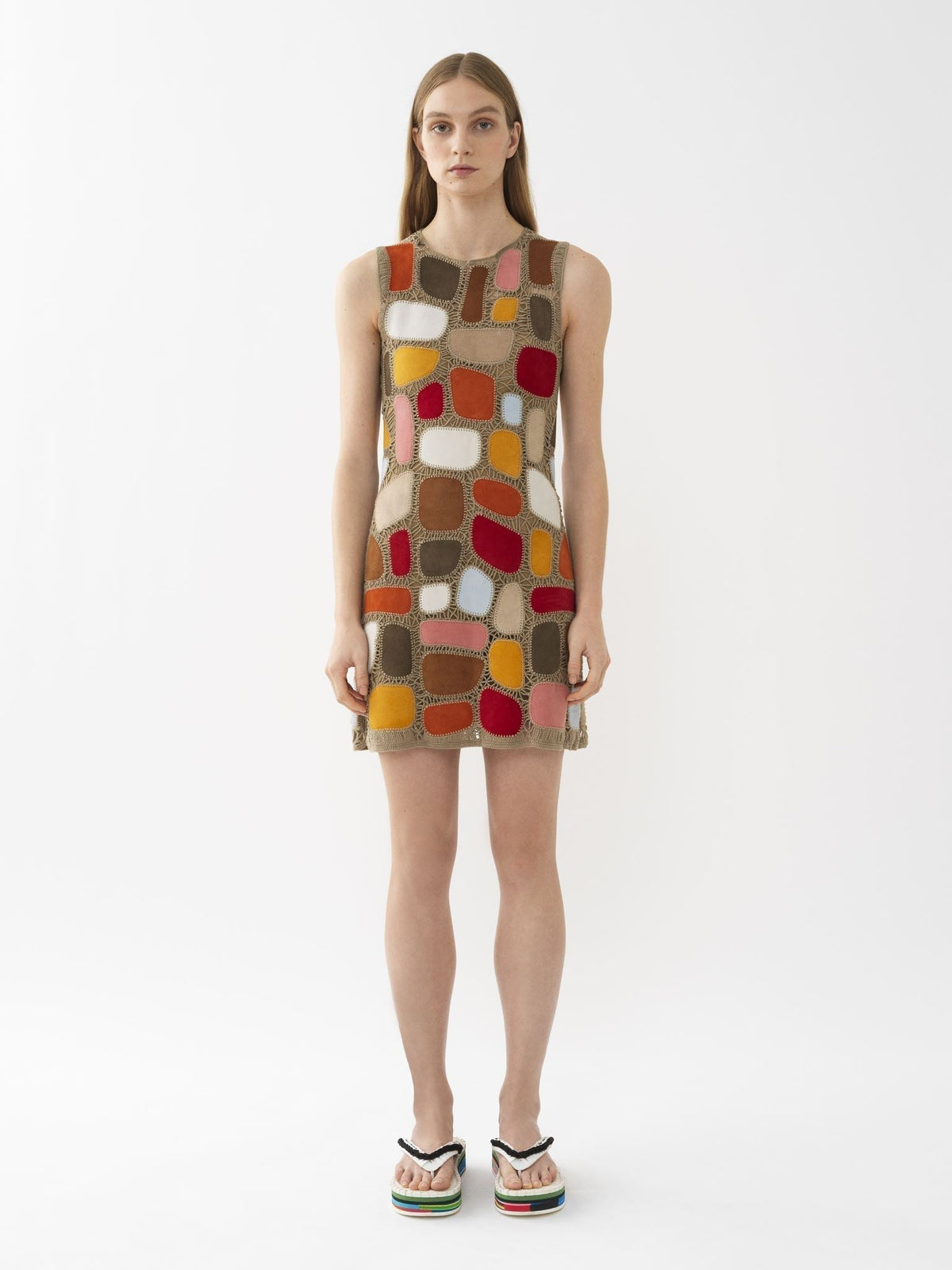 BASEPLUS_Multicolor DRESS - Multicolor