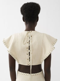 Dusty White DRESS - Dusty White