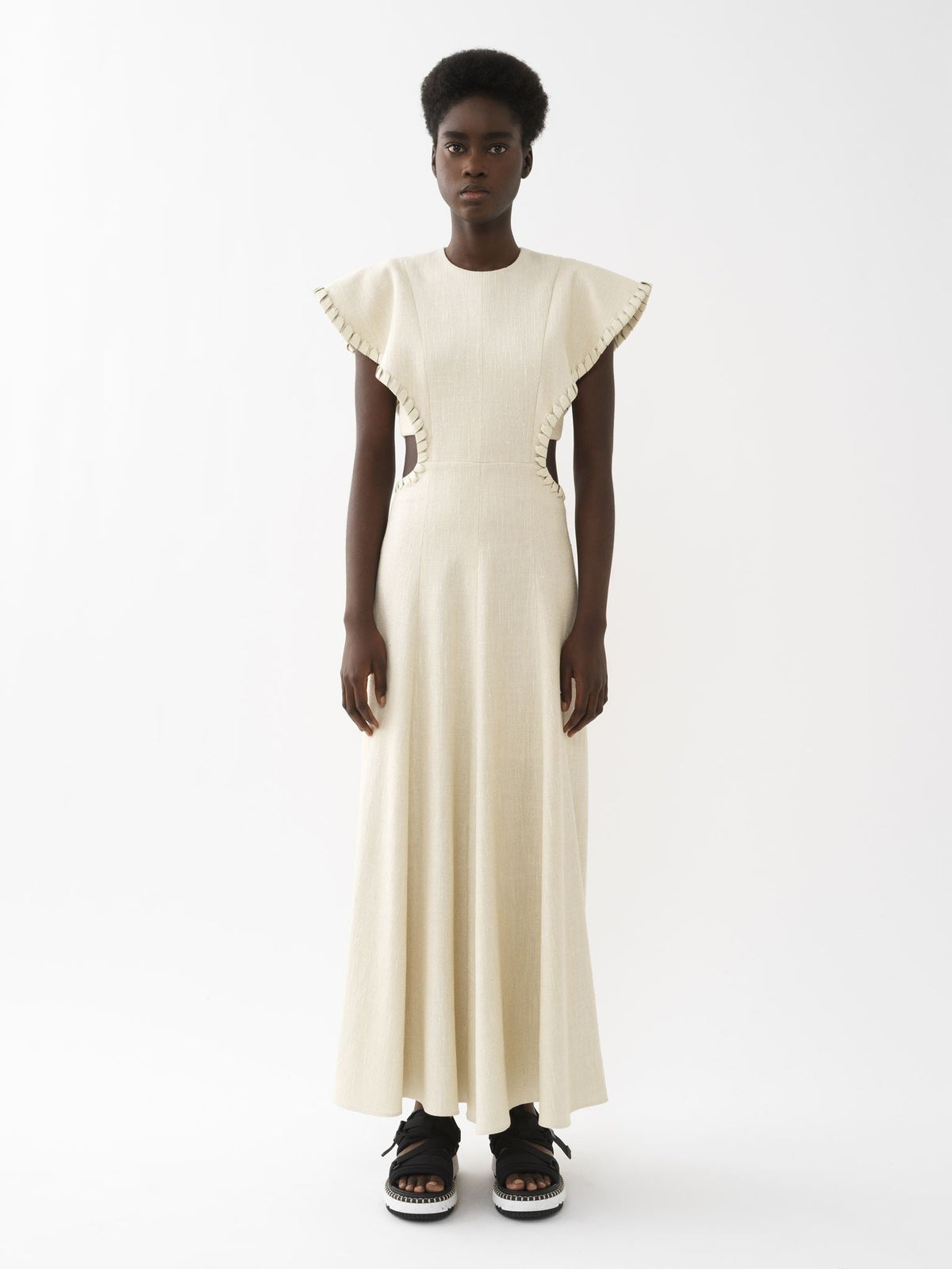 Dusty White DRESS - Dusty White