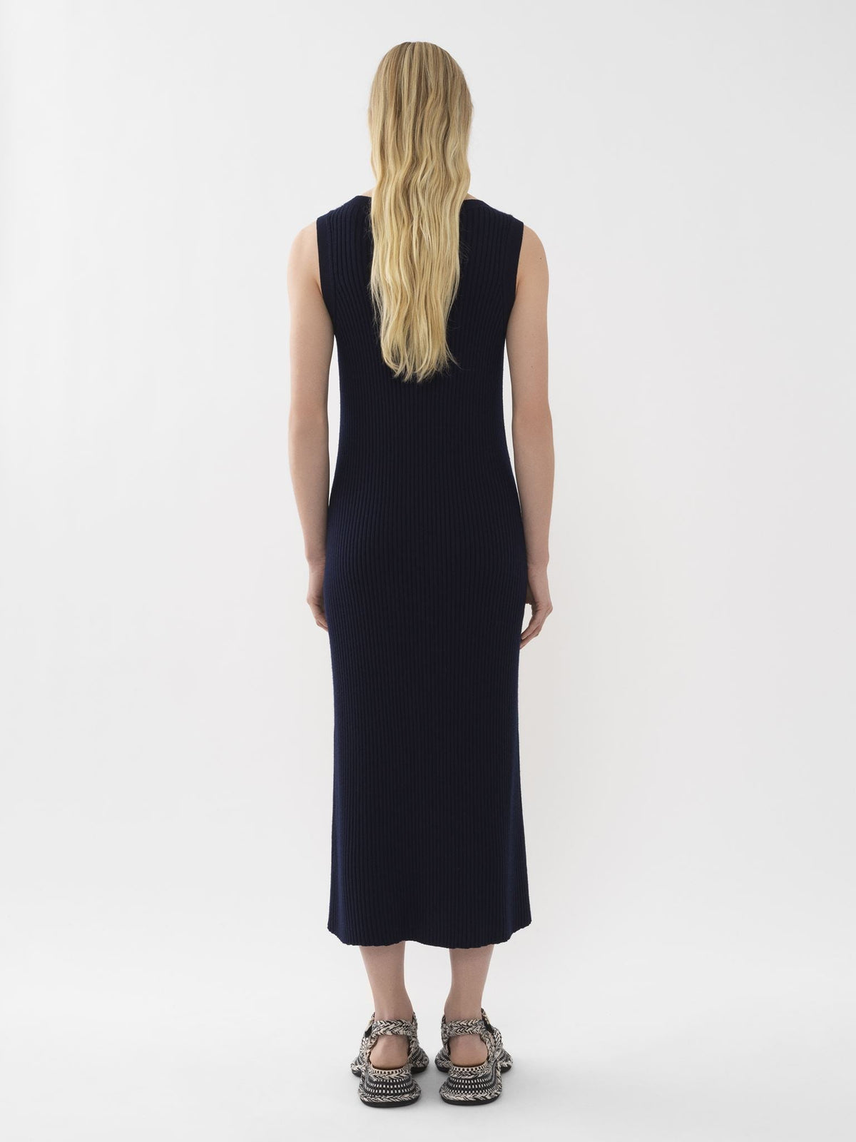 BASEPLUS_Navy DRESS - Navy