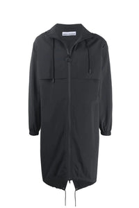 Activewear hooded parka - Black