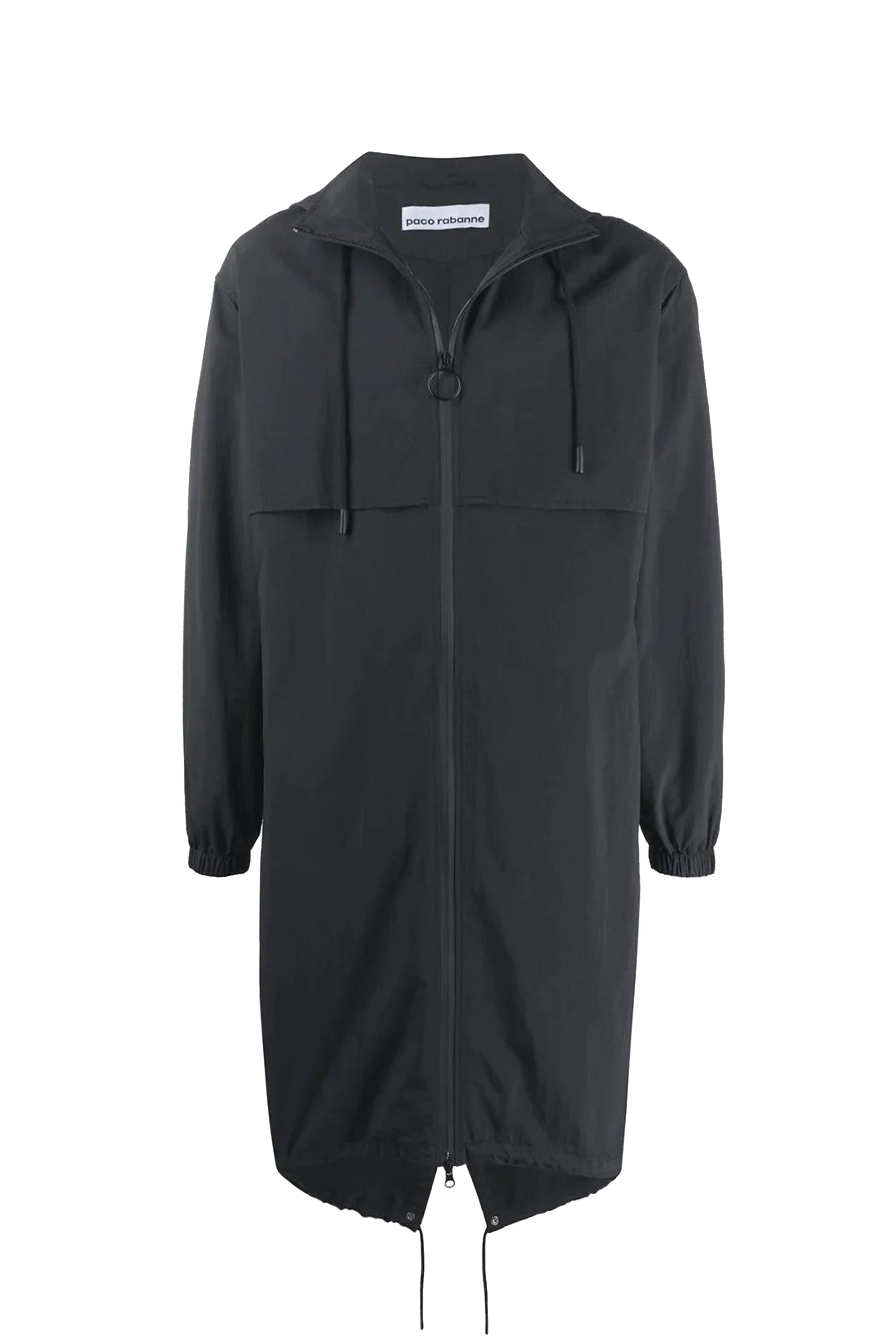 Activewear hooded parka - Black