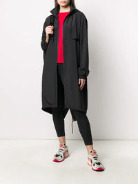 Activewear hooded parka - Black