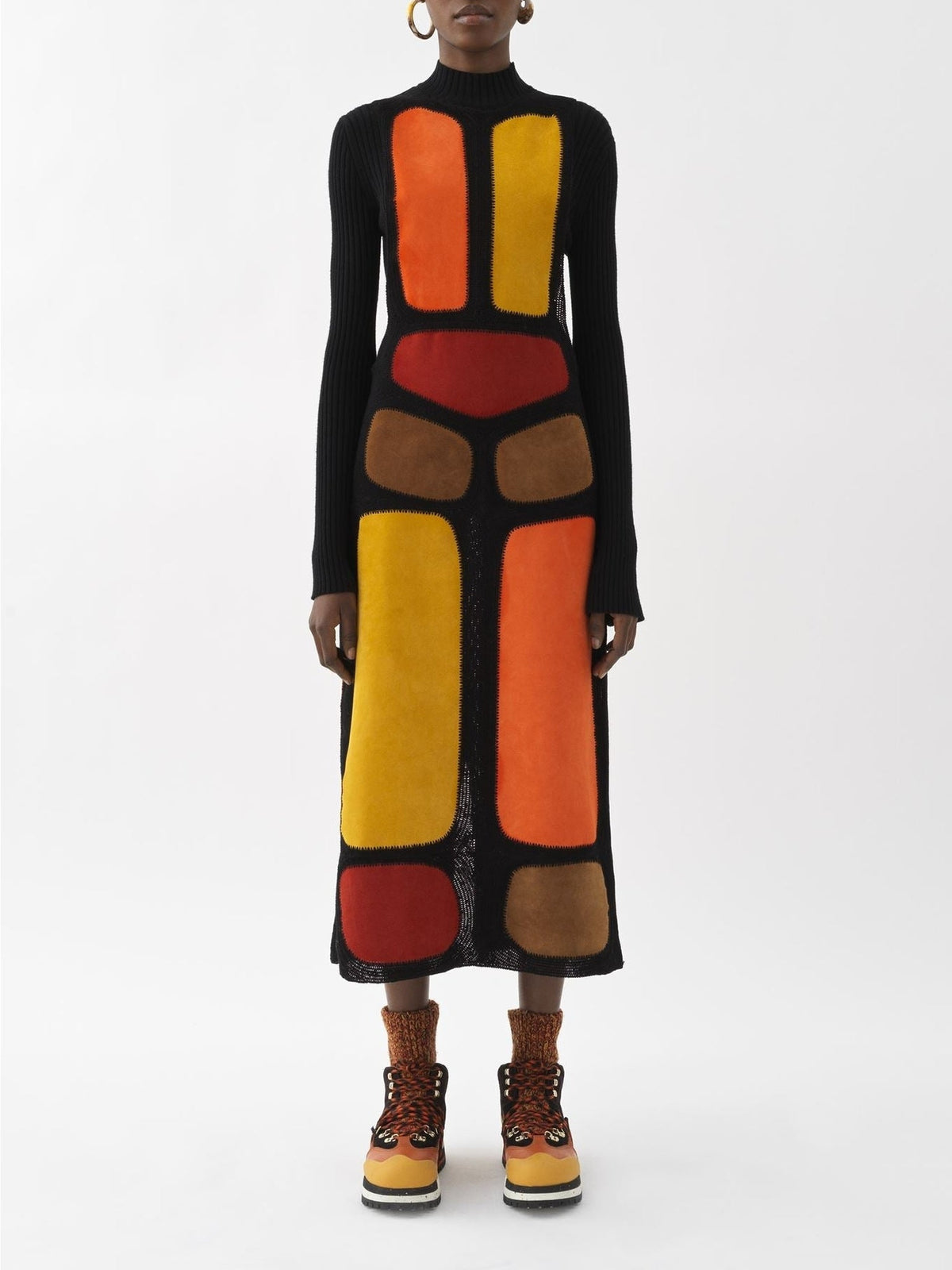 Multicolor Orange DRESS - Multicolor Orange