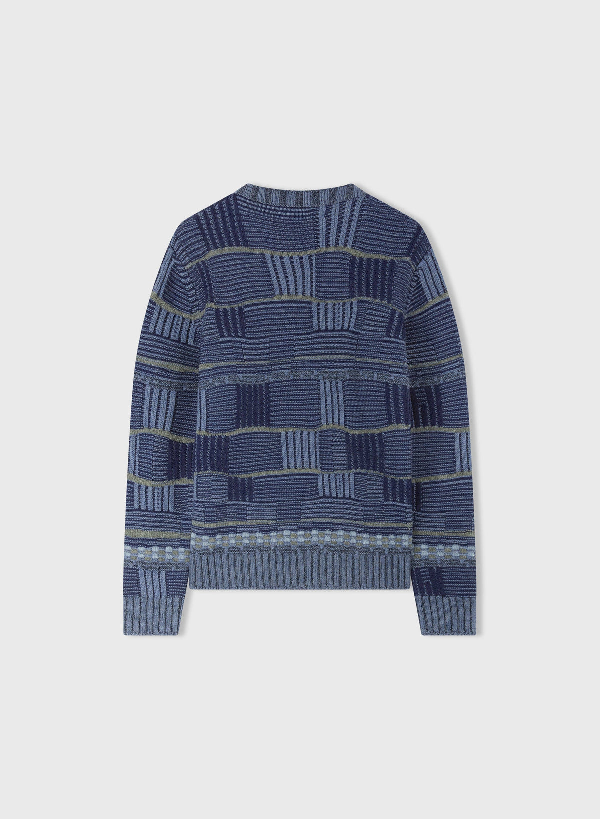 NAVY AND GREY OPPOSITES DANCE CREWNECK