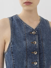 Dusky Blue DRESS - Dusky Blue