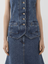 Dusky Blue DRESS - Dusky Blue