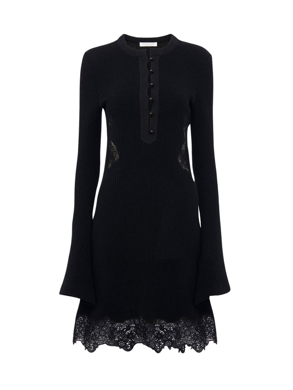 BASEPLUS_Black DRESS - Black