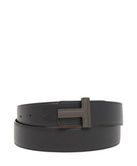 Ceinture réversible en cuir - Brown & Black