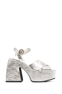 Bulla Joni 120 platforms - Metallic silver