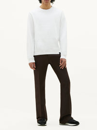 Sweatshirt Hirondelle en molleton - Heritage White