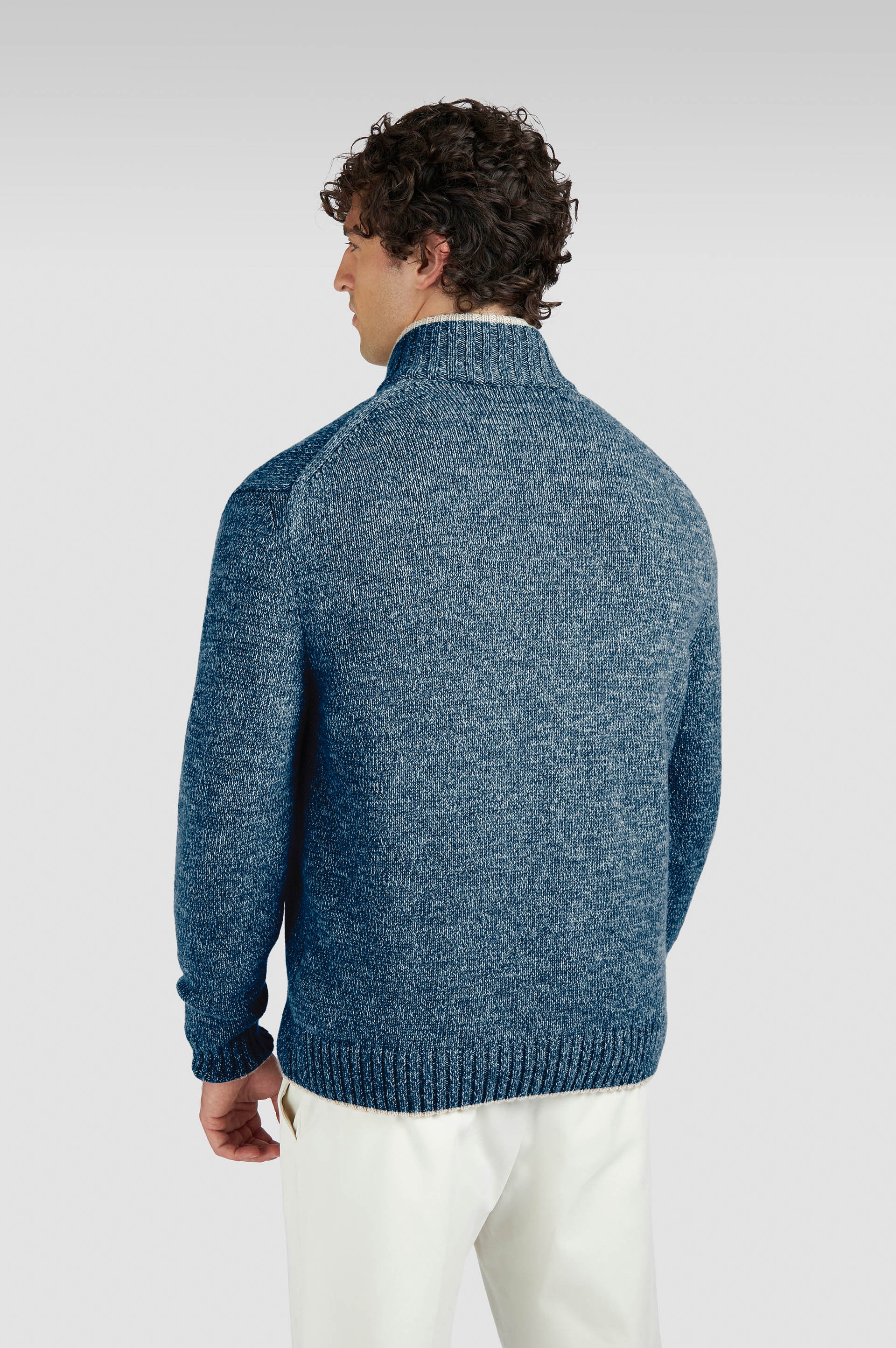 MAGHZI-Maglia half zip