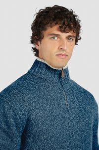 MAGHZI-Maglia half zip