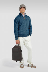 MAGHZI-Maglia half zip