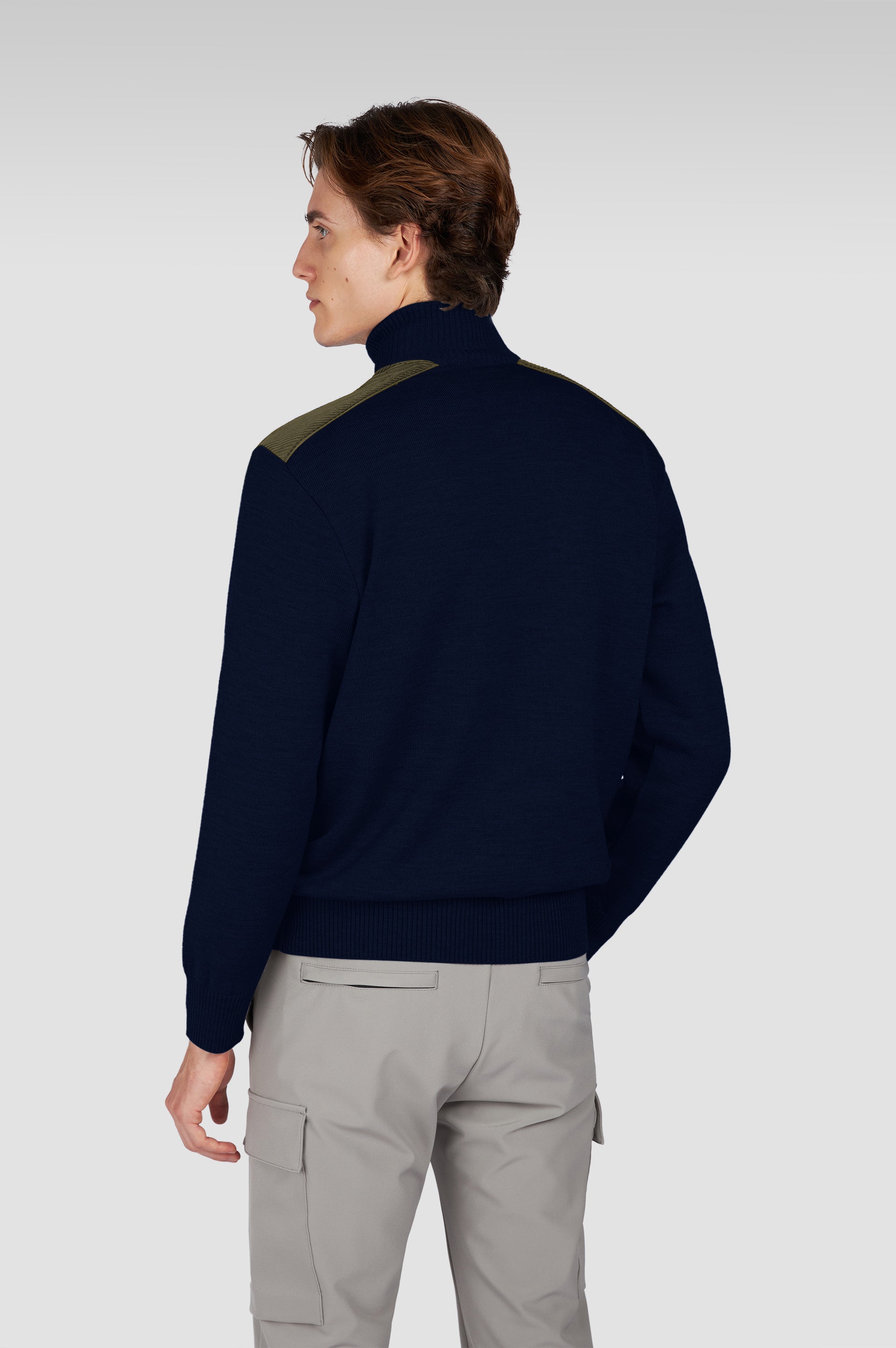 MAGHZI-Maglia half zip