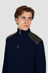 MAGHZI-Maglia half zip