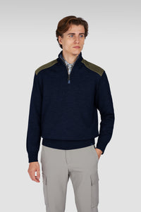 MAGHZI-Maglia half zip