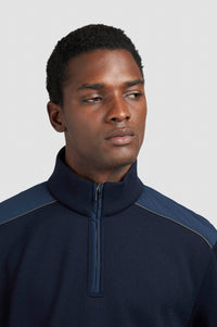 MAGHZI-Maglia half zip