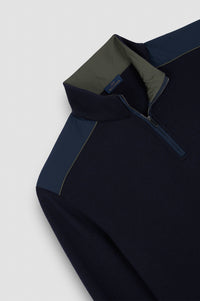 MAGHZI-Maglia half zip