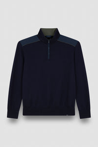 MAGHZI-Maglia half zip