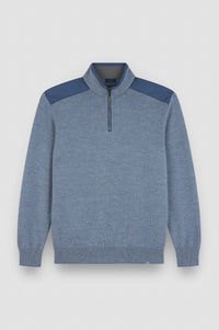 MAGHZI-Maglia half zip
