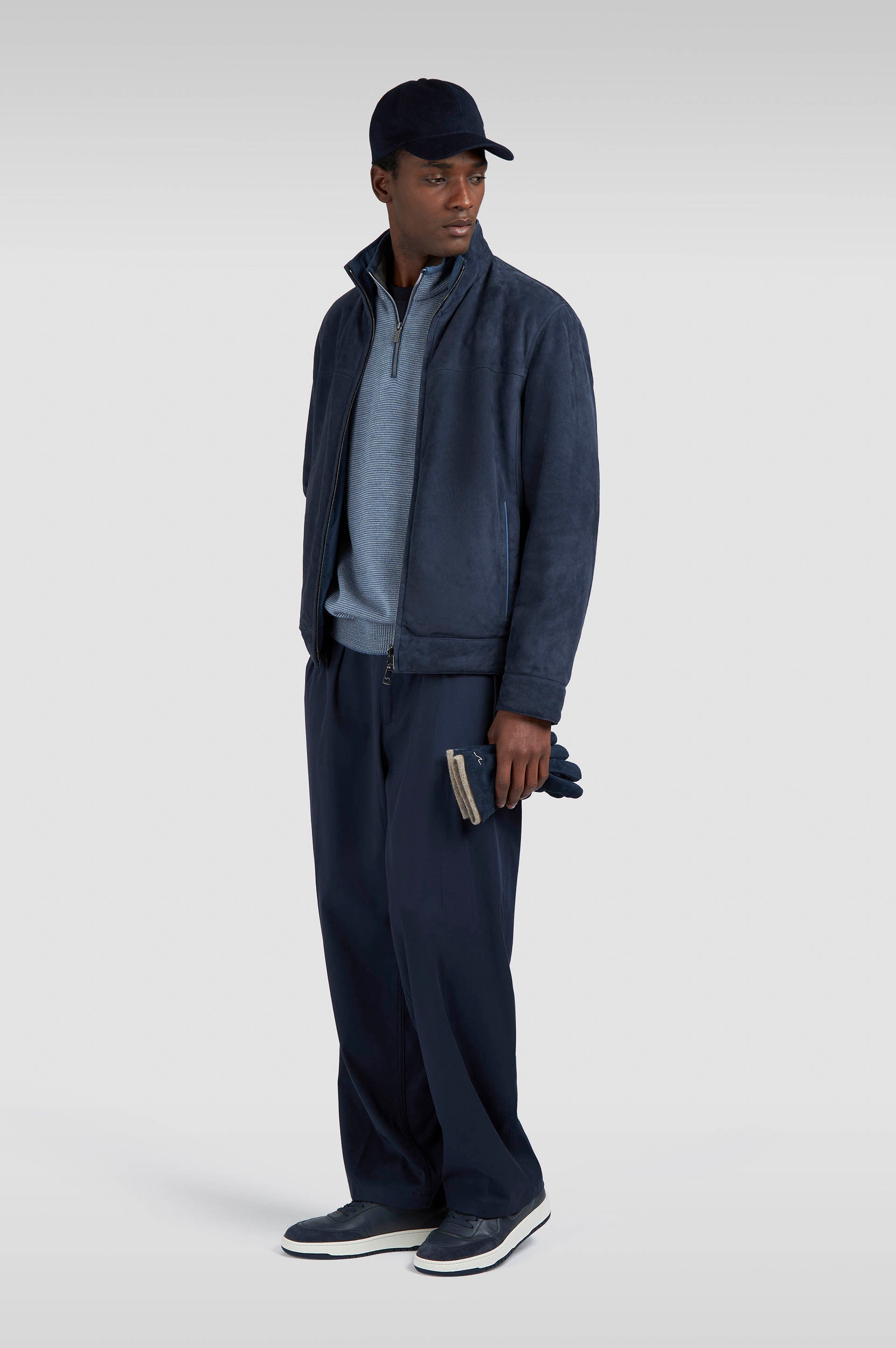 MAGHZI-Maglia half zip